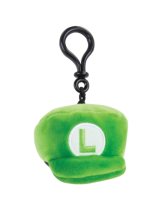 Аксессуар Мягкая игрушка брелок Luigi Hat