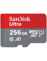 Аксессуар Карта памяти MicroSDXC 256GB SanDisk Class 10 Ultra Android UHS-I A1 (120 Mb/s) + SD адаптер