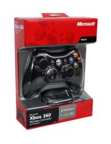 Аксессуар Беспроводной джойстик Microsoft Xbox 360 Wireless Controller for Windows, Xbox360/PC (+ресивер) черный