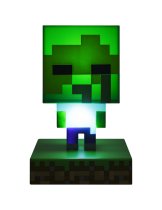 Аксессуар Светильник Paladone: Minecraft: Zombie Icon Light
