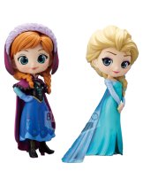 Аксессуар Фигурка Q Posket Disney Characters: Anna & Elsa