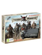 Приставка Игровая приставка 8 bit - 16 bit Hamy 4 (350 встроенных игр) Assassin Creed Black