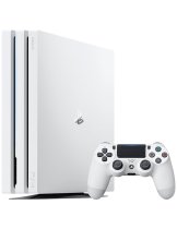 Приставка Sony PlayStation 4 Pro 1TB, белая (CUH-7116B) (Б/У)