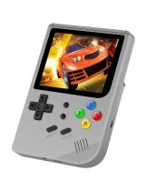Приставка Портативная игровая приставка RG300, Crystal Grey