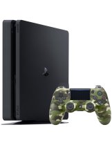 Приставка Sony PlayStation 4 Slim 500GB, черная (CUH-2108A) (Б/У)