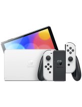 Приставка Nintendo Switch - OLED-модель, белая (Б/У)
