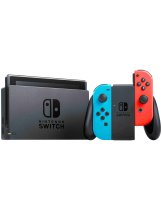 Приставка Nintendo Switch (neon red/neon blue) (HAC-001-01) (Б/У)