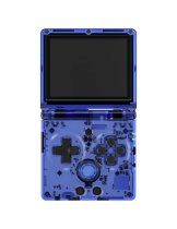 Приставка Портативная игровая приставка Anbernic RG35XXSP, transparent blue