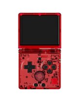 Приставка Портативная игровая приставка Anbernic RG35XXSP, transparent red
