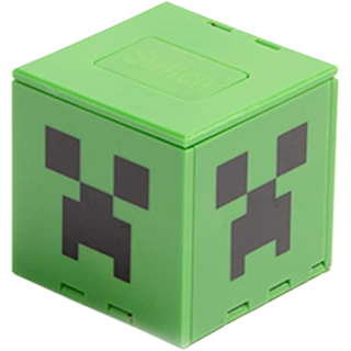 Диск Кейс для хранения 16 игровых карт Premium Game Card Case, Shi Ban - Minecraft: Creeper