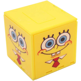 Диск Кейс для хранения 16 игровых карт Premium Game Card Case, Shi Ban - Spongebob