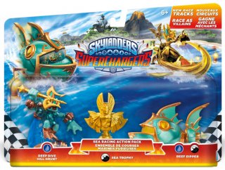 Диск Набор для гонок из 3-х фигурок Skylanders SuperChargers (Стихия Вода)
