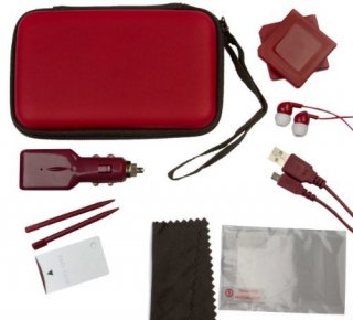 Диск 3DS Набор аксессуаров 12 в 1 Deluxe Kit /красный/