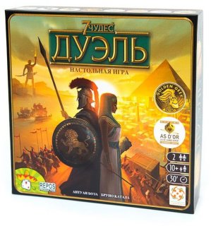 Диск Настольная игра 7 чудес: Дуэль