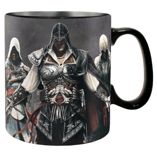 Диск Кружка с терморисунком ABYstyle: Assassin's Creed: Group