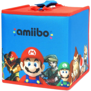 Диск Сумка переноска для фигурок Amiibo, Hori Travel Case Mario and Friends