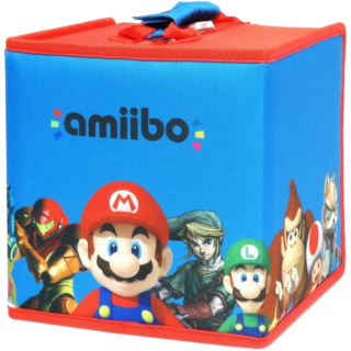 Диск Сумка переноска для фигурок Amiibo, Hori Travel Case Mario and Friends (Б/У)