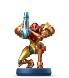 Диск Amiibo Самус Аран (Samus Aran) (Metroid)