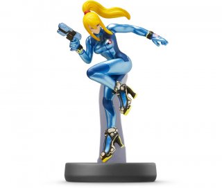 Диск Amiibo Самус в нуль-костюме (Super Smash Bros) (Б/У)
