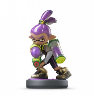 Диск Amiibo Инклинг-мальчик фиолетовый (Inkling Boy Purple) (Splatoon)