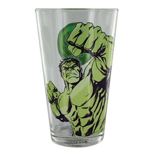 Диск Бокал стеклянный c терморисунком Marvel Avengers Hulk Colour Change Glass