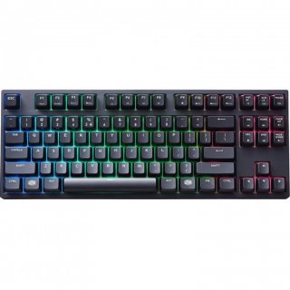 Диск Cooler Master PC Клавиатура проводная MasterKeys Pro S RGB, Cherry MX Red, (SGK-6030-KKCR1-RU)