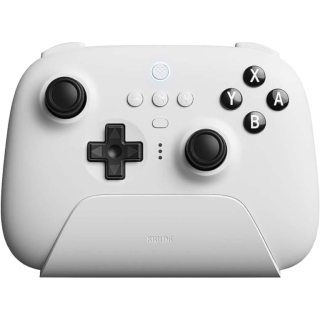 Диск Беспроводной геймпад с док-станцией 8BitDo Ultimate Controller (80NA), белый (Б/У)