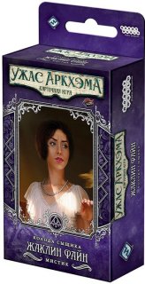 Диск Настольная игра Ужас Аркхэма. Карточная игра. Колода сыщика: Жаклин Файн