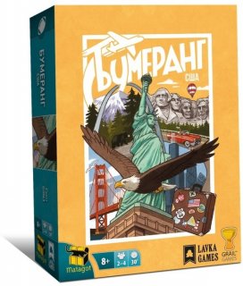 Диск Настольная игра Бумеранг. США