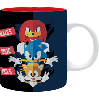 Диск Кружка ABYstyle: Sonic The Hedgehog: Knuckles & Sonic & Tails