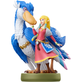 Диск Amiibo Зельда и Небокрыл (Zelda and Loftwing) (The Legend of Zelda) (Б/У)