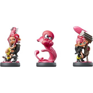 Диск Amiibo Octoling Boy, Octoling Girl, Octoling Octopus (Splatoon 2)
