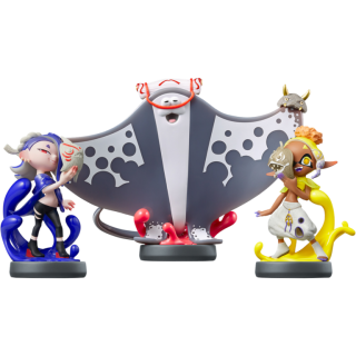 Диск Amiibo Кулла, Мурия, Биг Ман (Shiver, Frye, Big Man) (Splatoon)