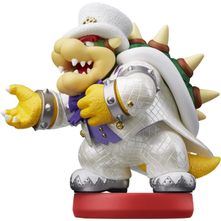 Диск Amiibo свадебный Боузер (Wedding Bowser) (Super Mario Odyssey)