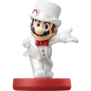 Диск Amiibo свадебный Марио (Wedding Mario) (Super Mario Odyssey)