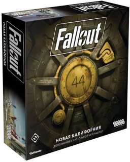 Диск Настольная игра Fallout. Дополнение 'Новая Калифорния'