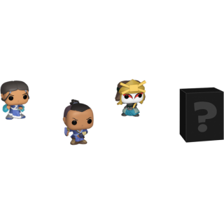 Диск Фигурка Funko Bitty POP! Avatar - The Last Airbender: Katara + Sokka + Suki + Mystery (4 Pack)