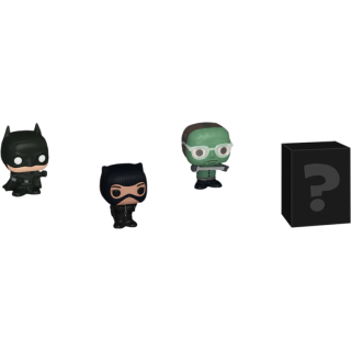 Диск Фигурка Funko Bitty POP! DC Comics: Selina Kyle + Riddler + Batman + Mystery (4 Pack)
