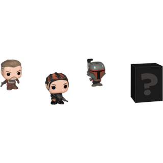 Диск Фигурка Funko Bitty POP! Star Wars: Cobb Vanth + Fennec Shand + Boba Fett + Mystery (4 Pack)