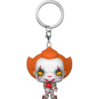 Диск Брелок Funko Pocket POP! IT: Pennywise (with balloon)