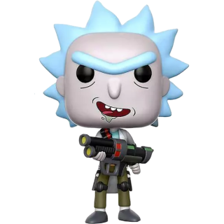Диск Фигурка Funko POP! Animation: Rick & Morty: Weaponized Rick (Chase) #172