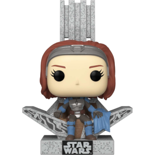 Диск Фигурка Funko POP! Deluxe: Star Wars: Mandalorian: Bo-Katan Kryze on Throne #669