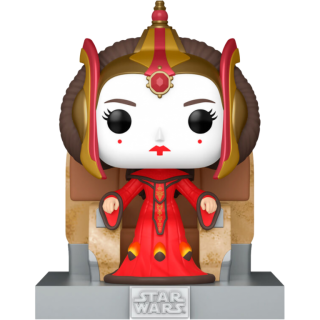 Диск Фигурка Funko POP! Deluxe: Star Wars: Queen Amidala on Throne #705