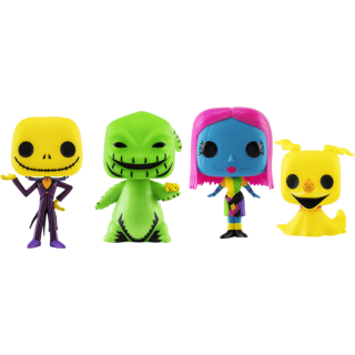 Диск Фигурка Funko POP! Disney: TNBC: Jack/Oogie/Sally/Zero (4 Pack)