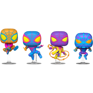 Диск Фигурка Funko POP! Marvel: Spider-Man Miles Morales (4 Pack)