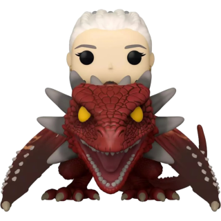 Диск Фигурка Funko POP! Rides: House of the Dragon: Rhaenys Targaryen with Meleys #124