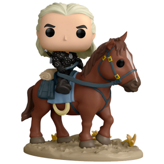 Диск Фигурка Funko POP! Rides TV Witcher Geralt And Roach (Exc) #108