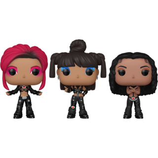 Диск Фигурка Funko POP! Rocks: TLC: T-Boz + Left Eye + Chilly (3 Pack)