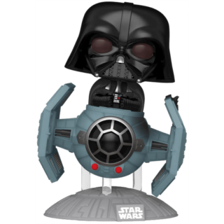 Диск Фигурка Funko Pop! Star Wars: Darth Vader with Advanced x1 Starfighter #742