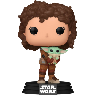 Диск Фигурка Funko POP! Star Wars: Peli Motto with Grogu #665